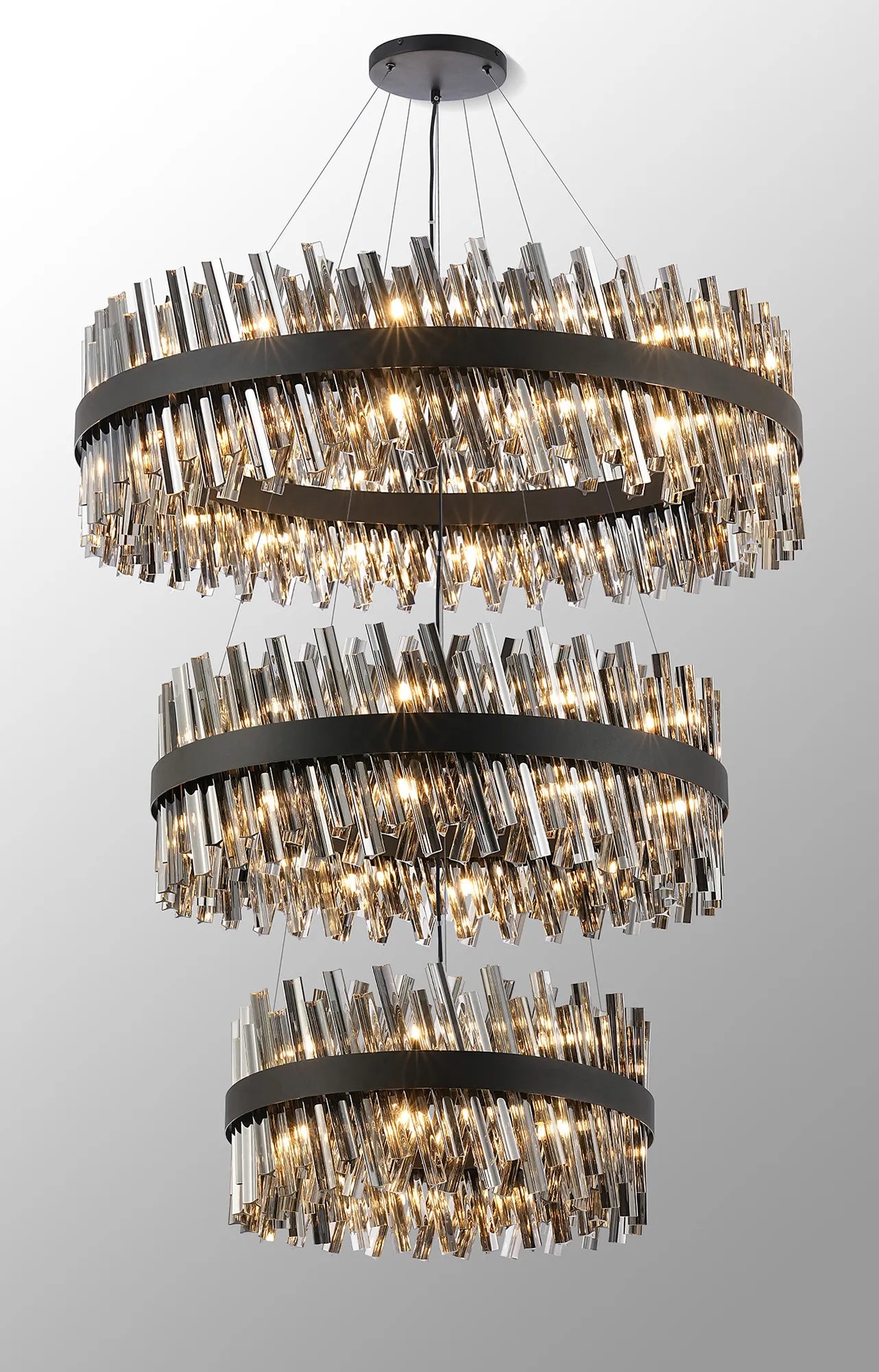 Virelia Tiered Crystal Pendant