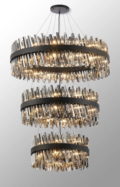 Virelia Tiered Crystal Pendant