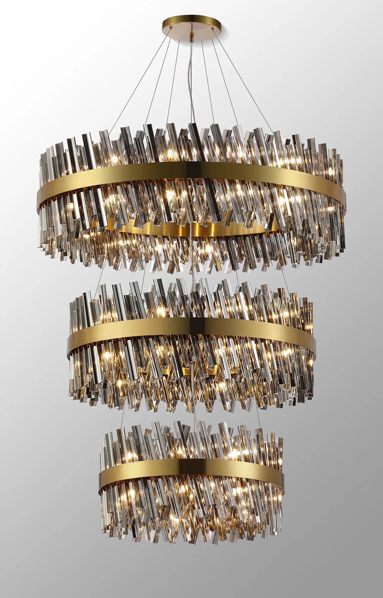 Virelia Tiered Crystal Pendant