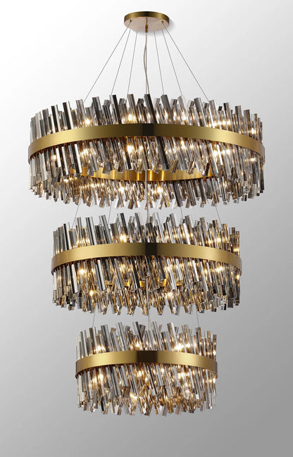 Virelia Tiered Crystal Pendant