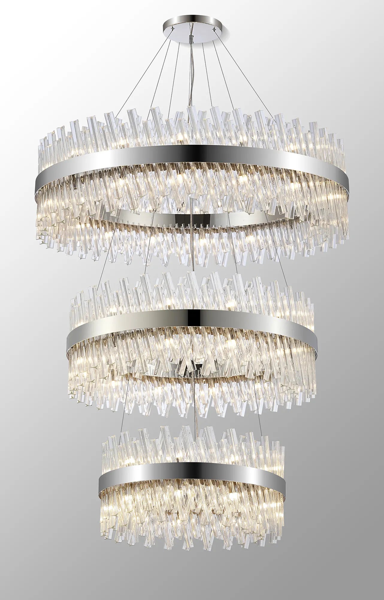 Virelia Tiered Crystal Pendant