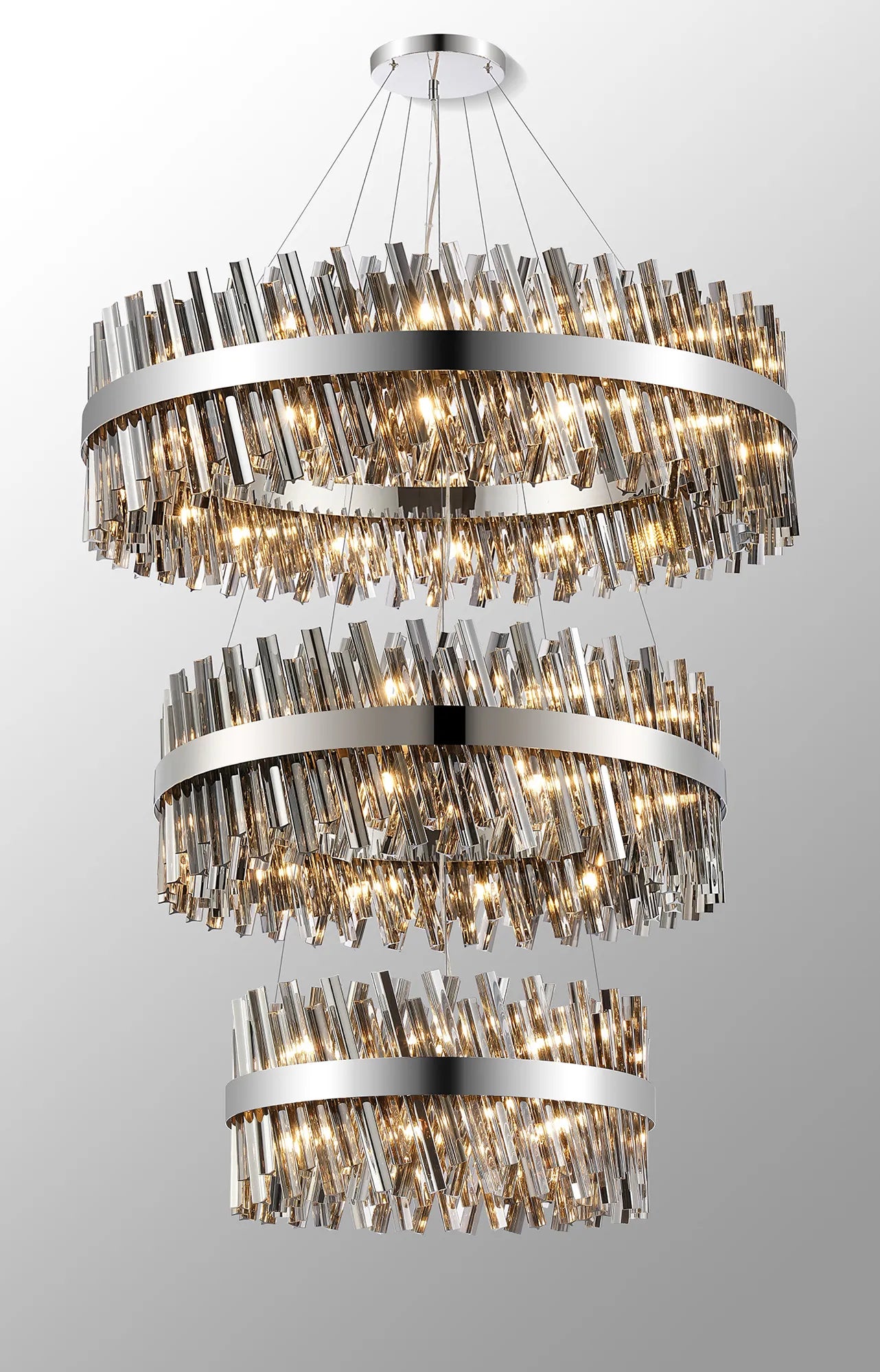 Virelia Tiered Crystal Pendant
