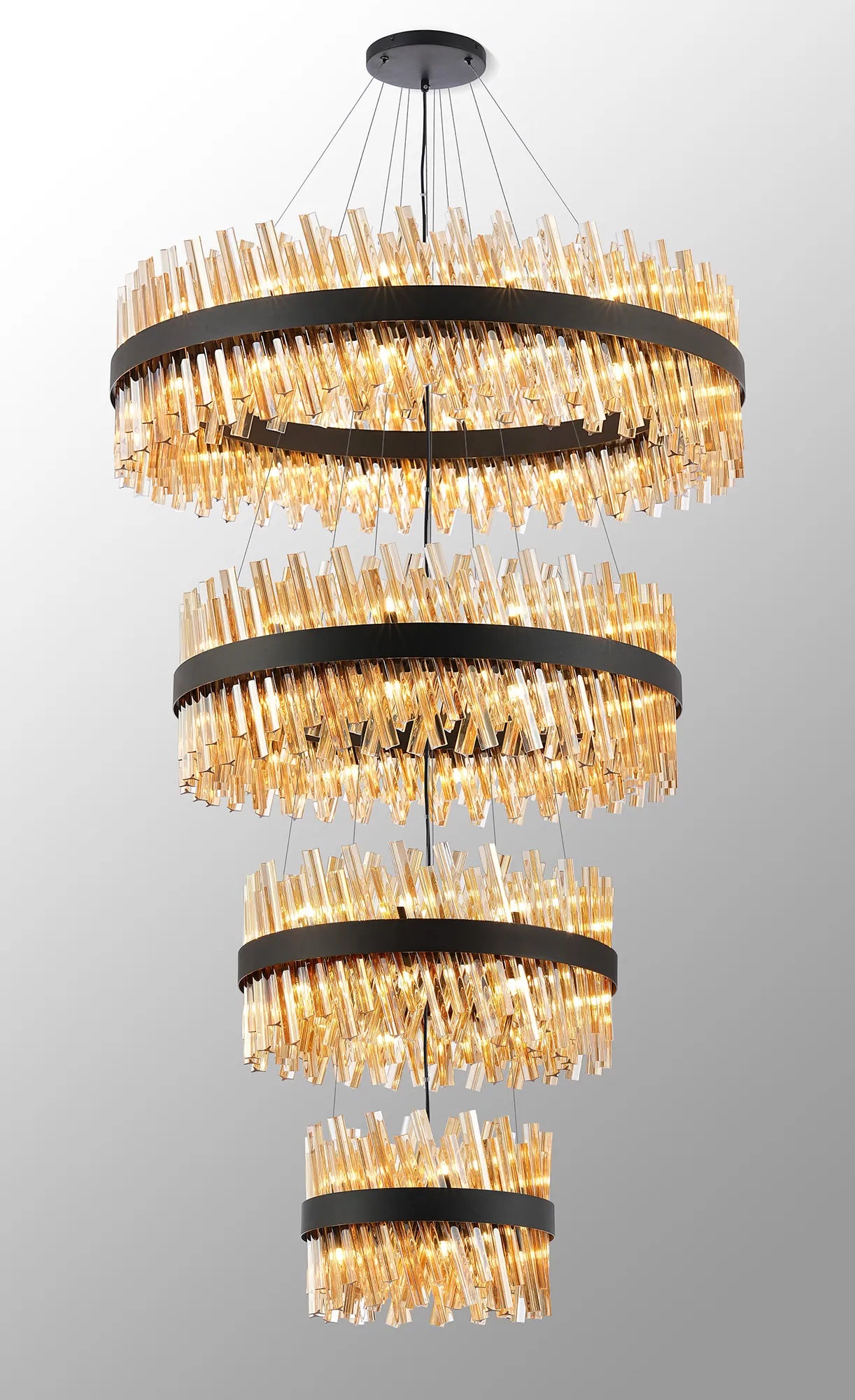 Virelia Tiered Crystal Pendant