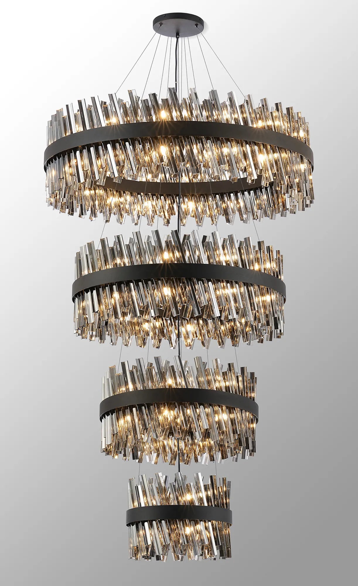 Virelia Tiered Crystal Pendant