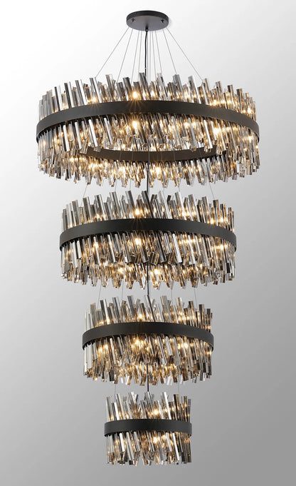 Virelia Tiered Crystal Pendant