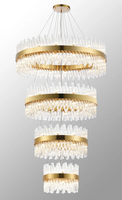 Virelia Tiered Crystal Pendant