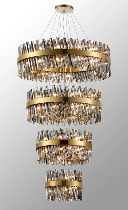 Virelia Tiered Crystal Pendant