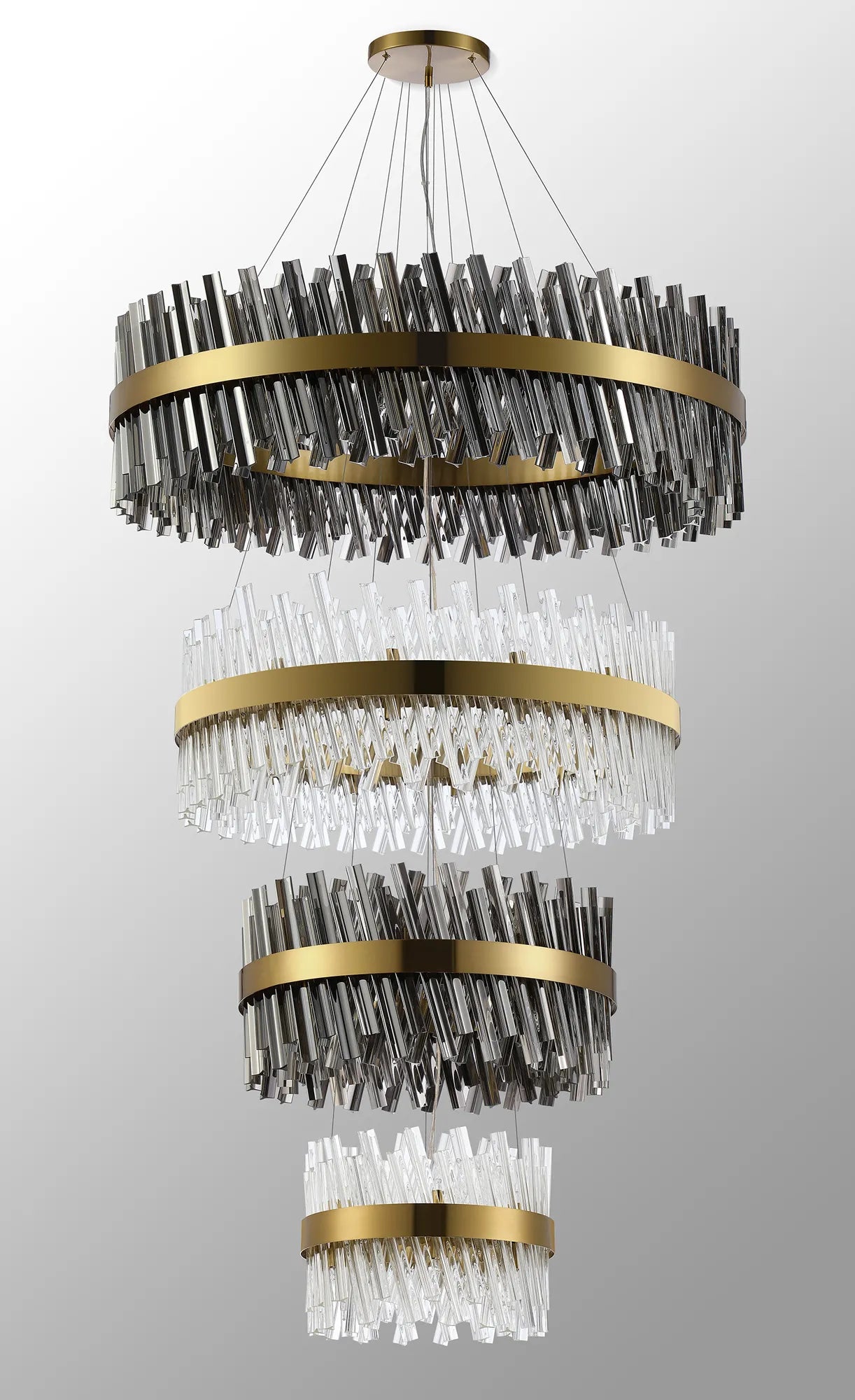 Virelia Tiered Crystal Pendant
