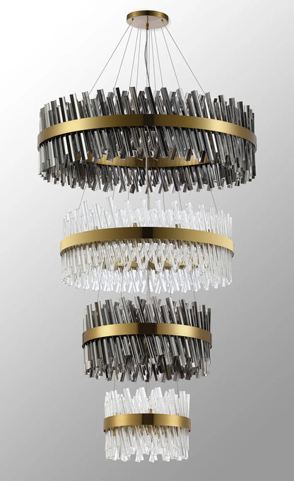 Virelia Tiered Crystal Pendant