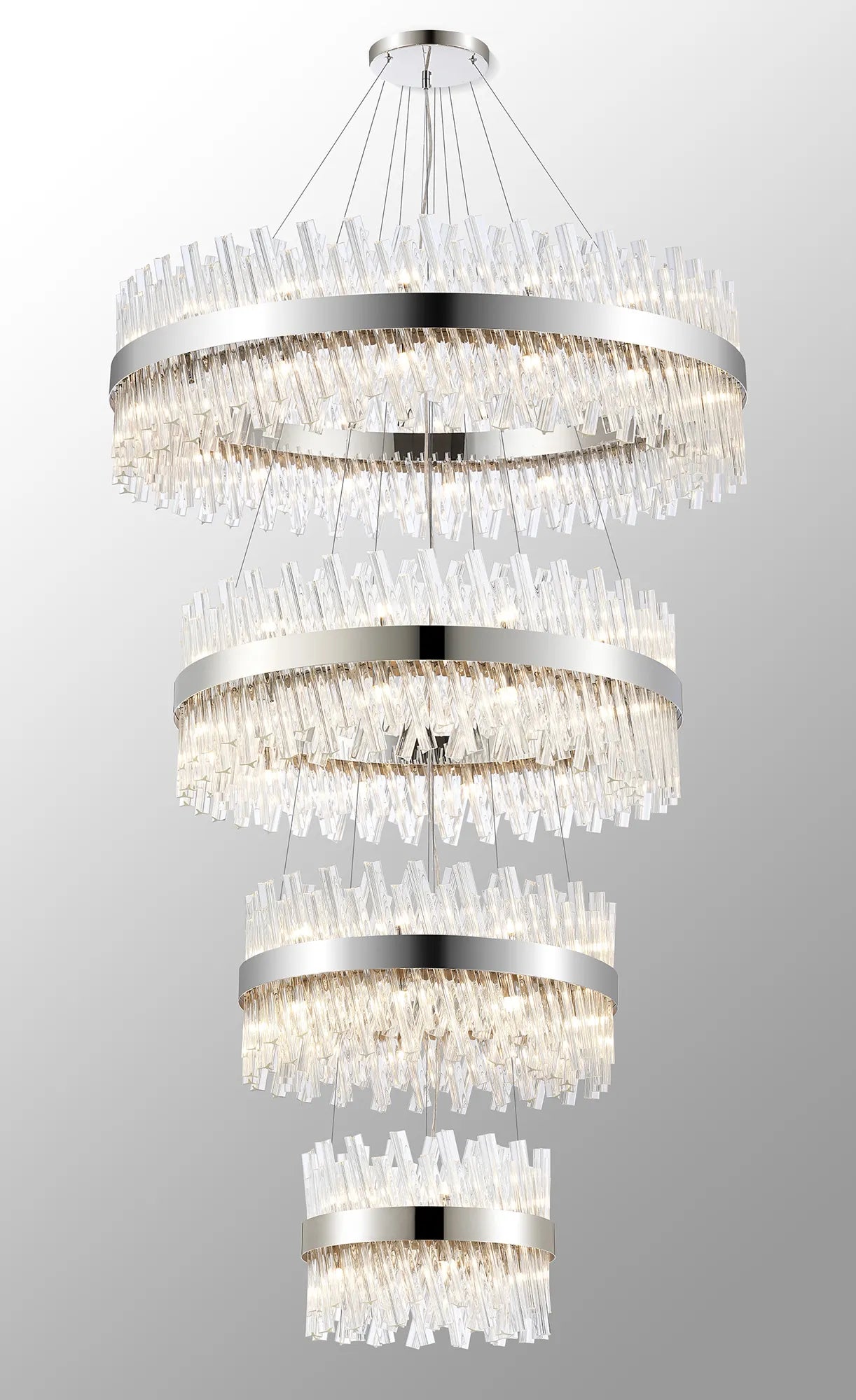 Virelia Tiered Crystal Pendant