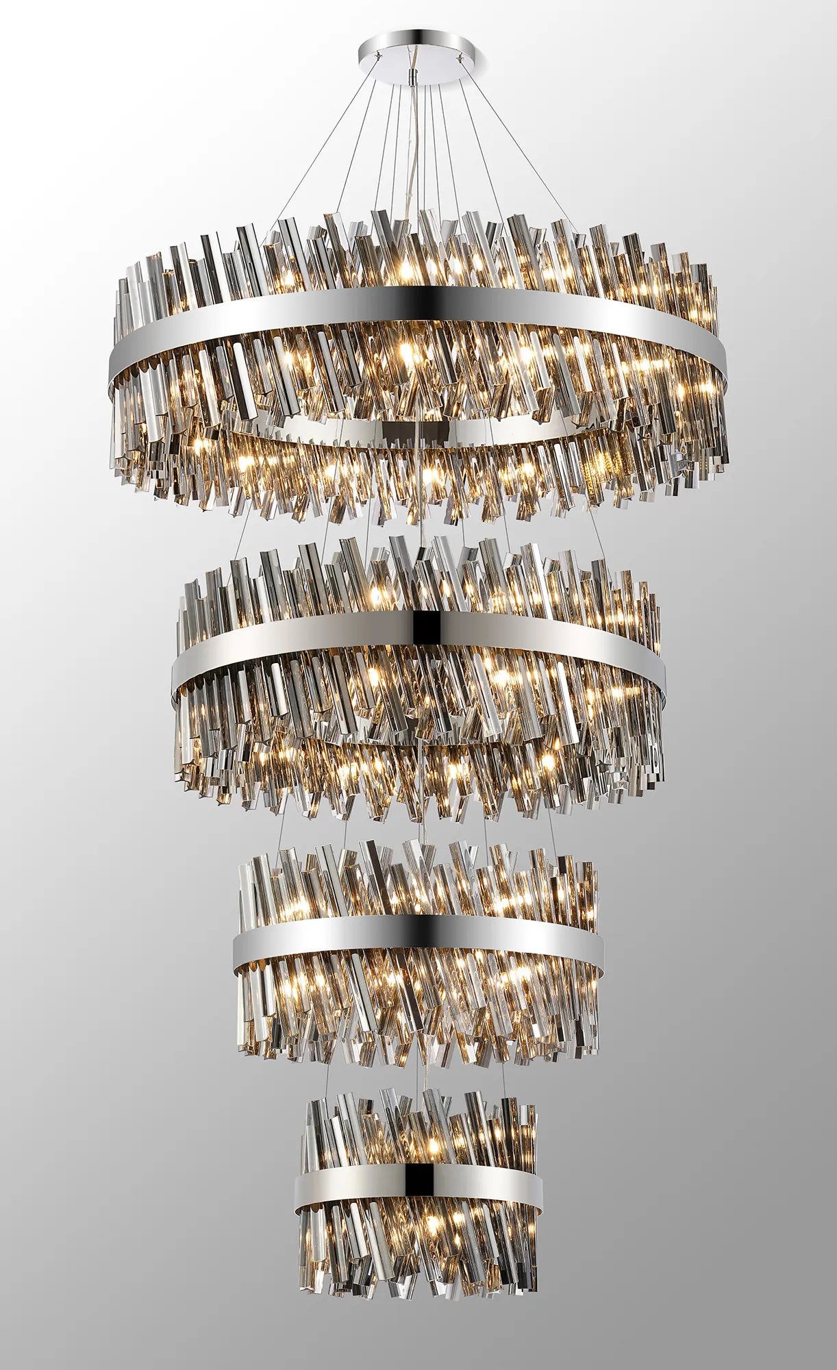 Virelia Tiered Crystal Pendant