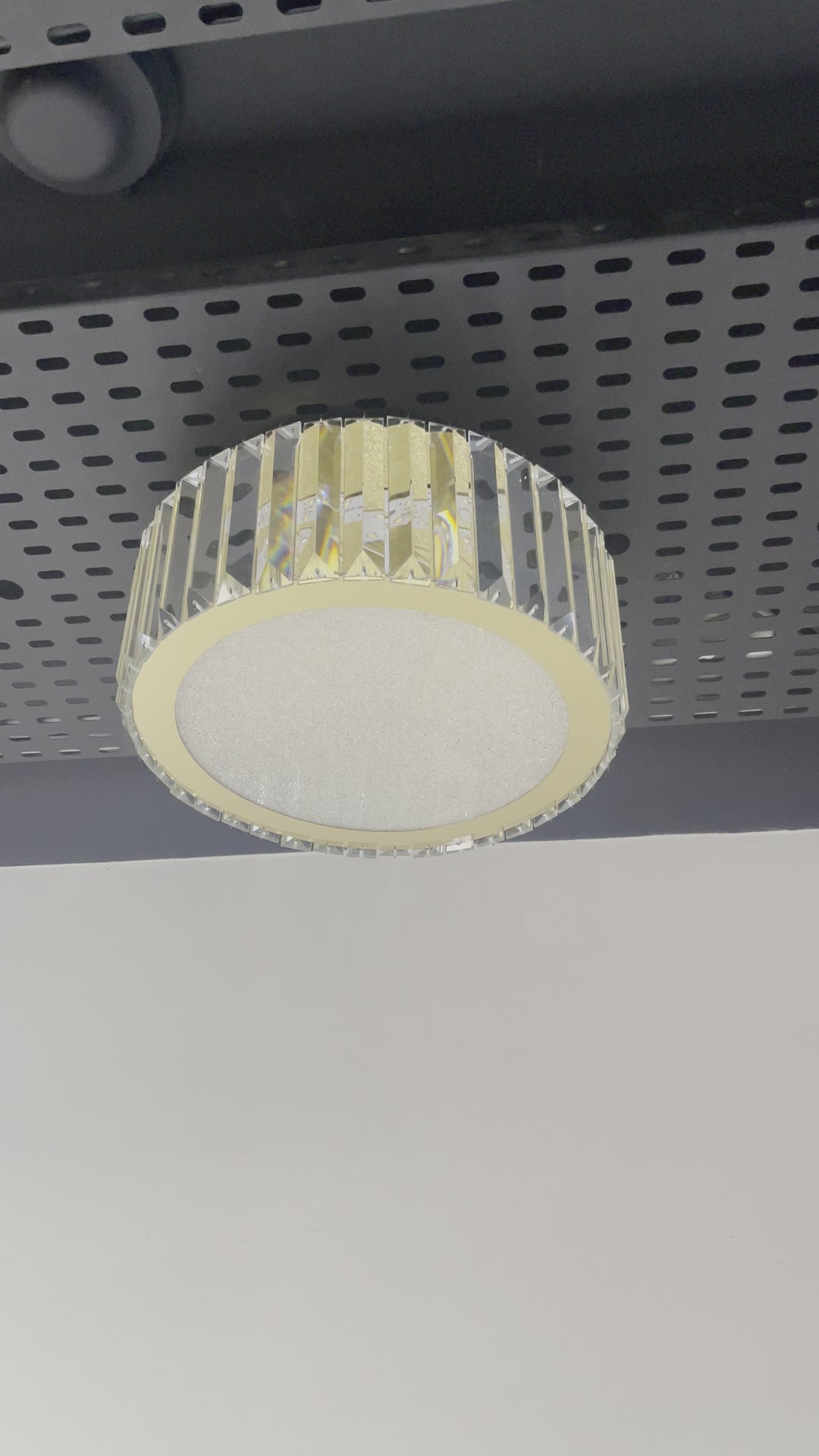 Aura Round Ceiling Flushed Light