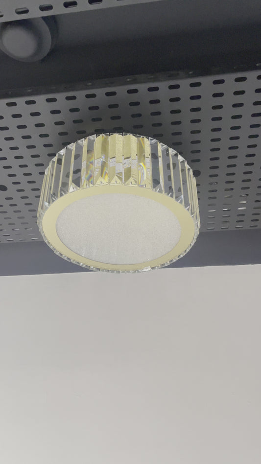 Aura Round Ceiling Flushed Light