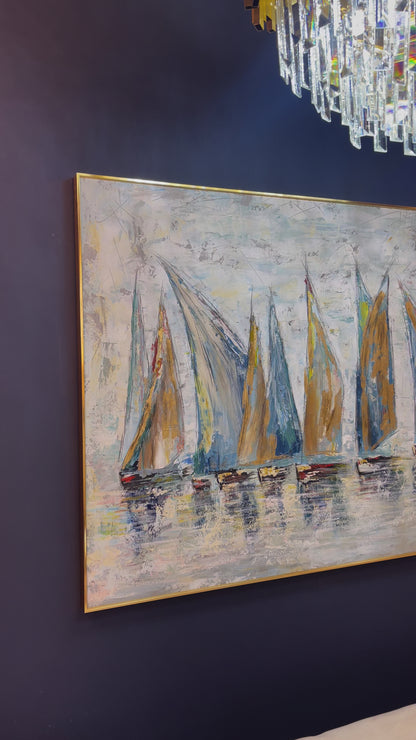 Seascape Wall Art – Boat