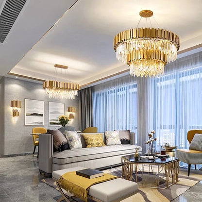 Saphera Chandelier – Round - View 10