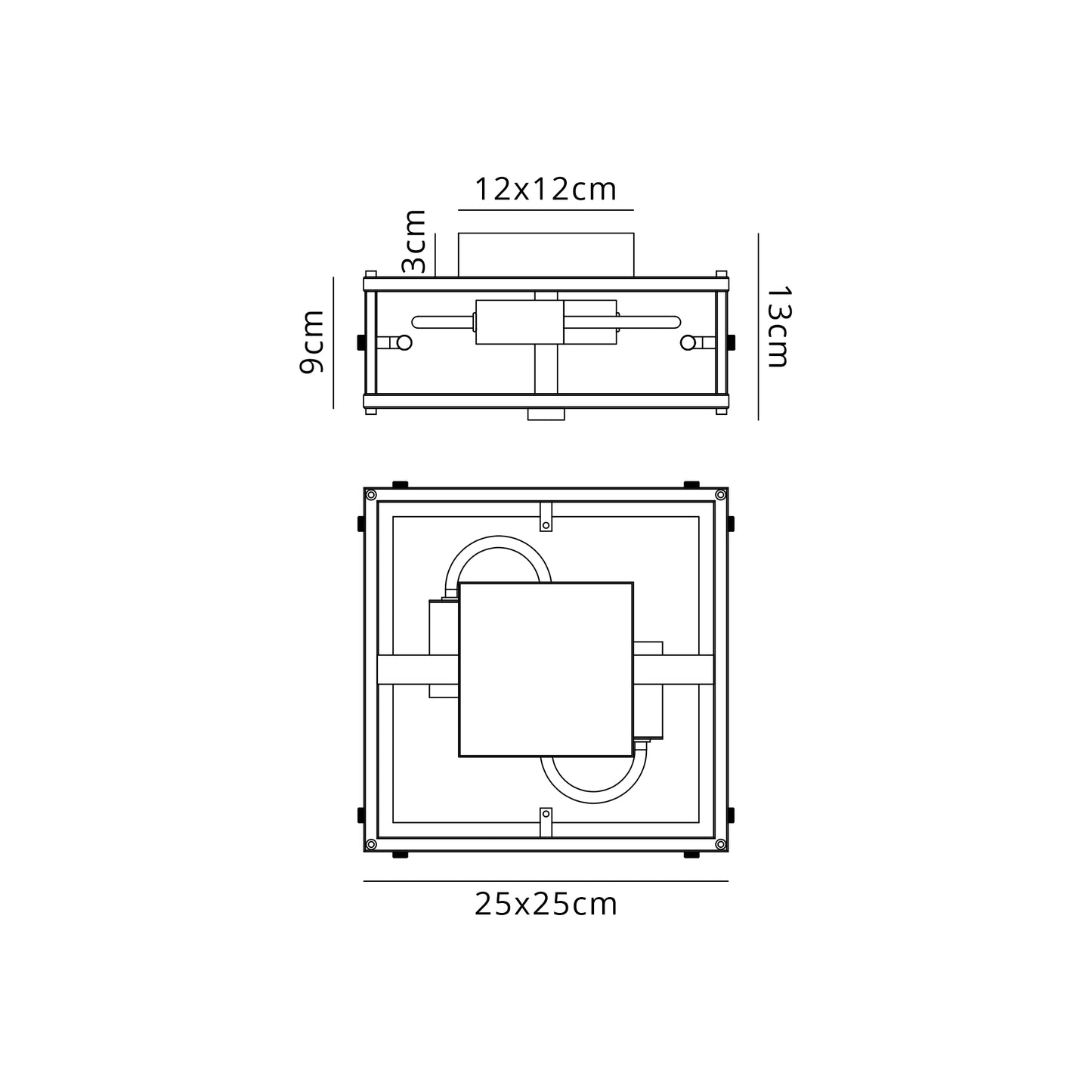 Alba Alabaster Ceiling Light