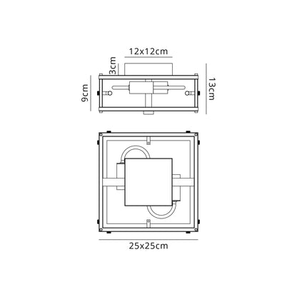 Alba Alabaster Ceiling Light