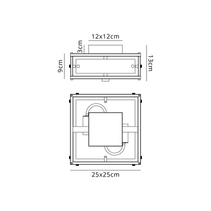 Alba Alabaster Ceiling Light