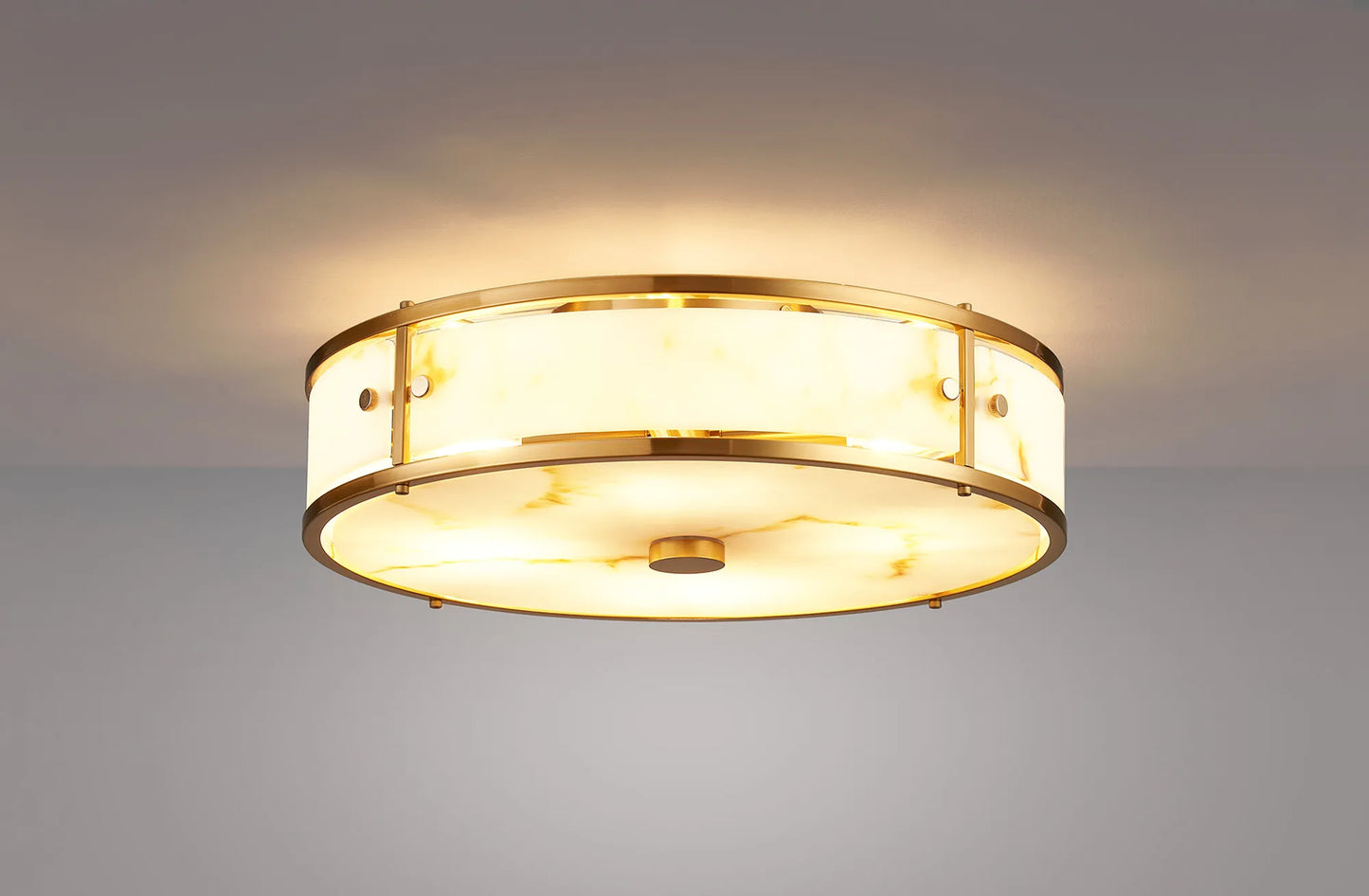 Alba Alabaster Ceiling Light