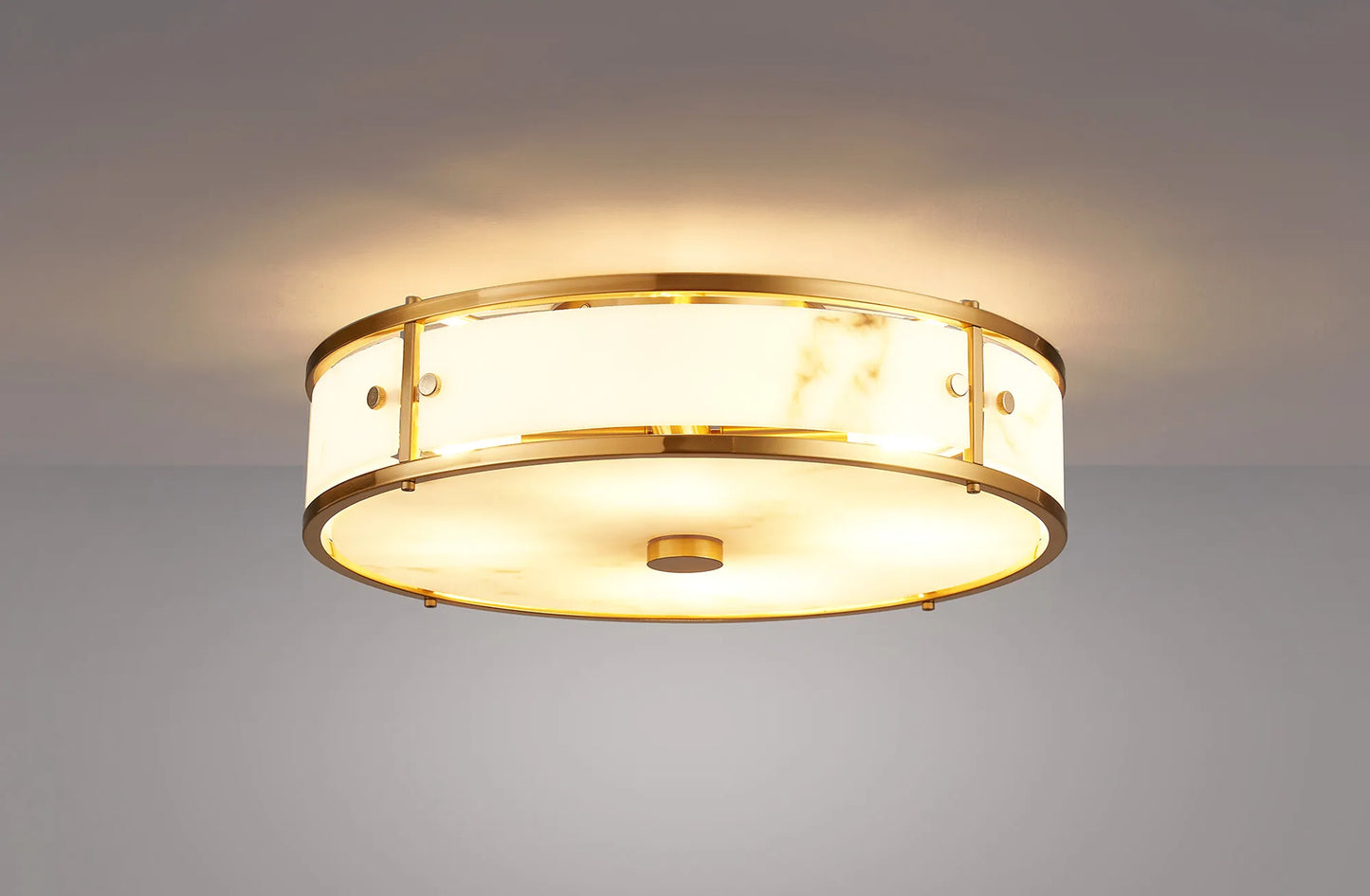 Alba Alabaster Ceiling Light