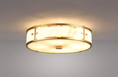 Alba Alabaster Ceiling Light