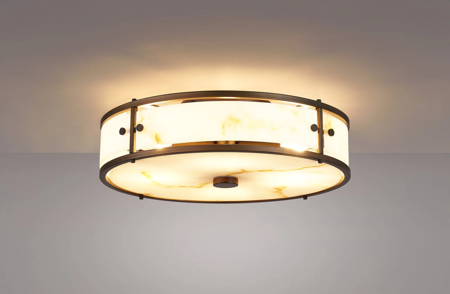 Alba Alabaster Ceiling Light