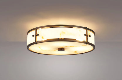Alba Alabaster Ceiling Light