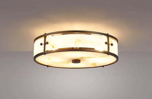 Alba Alabaster Ceiling Light
