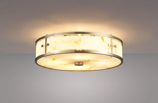 Alba Alabaster Ceiling Light