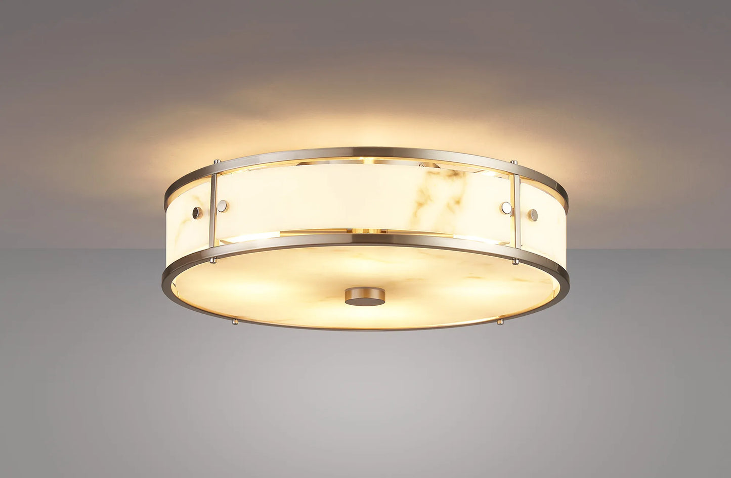 Alba Alabaster Ceiling Light