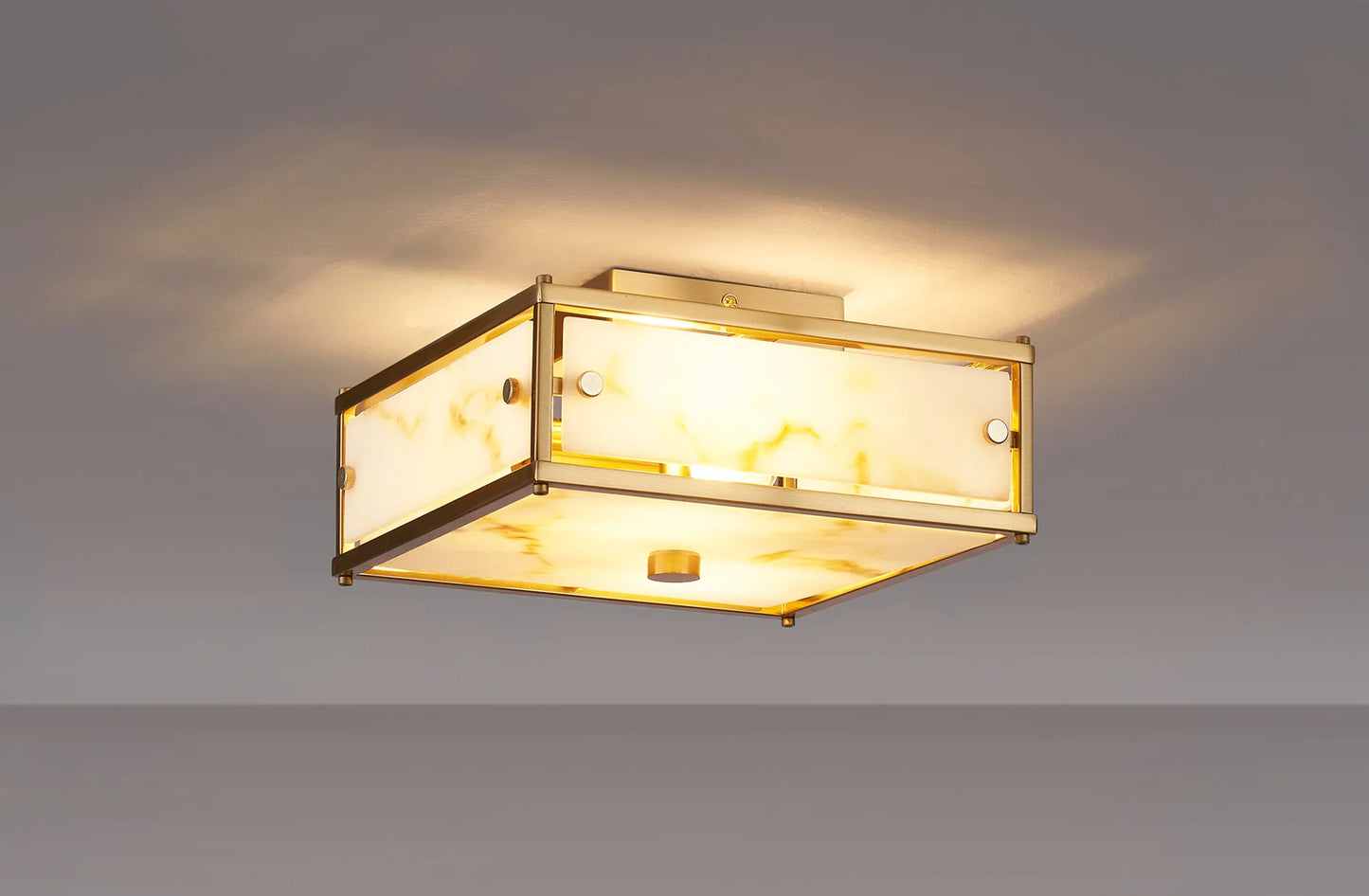 Alba Alabaster Ceiling Light
