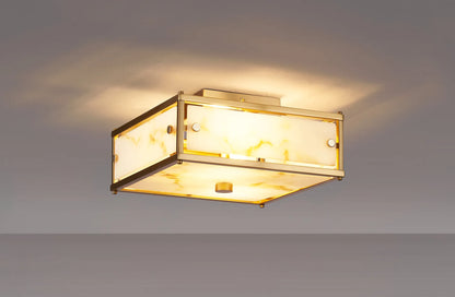 Alba Alabaster Ceiling Light