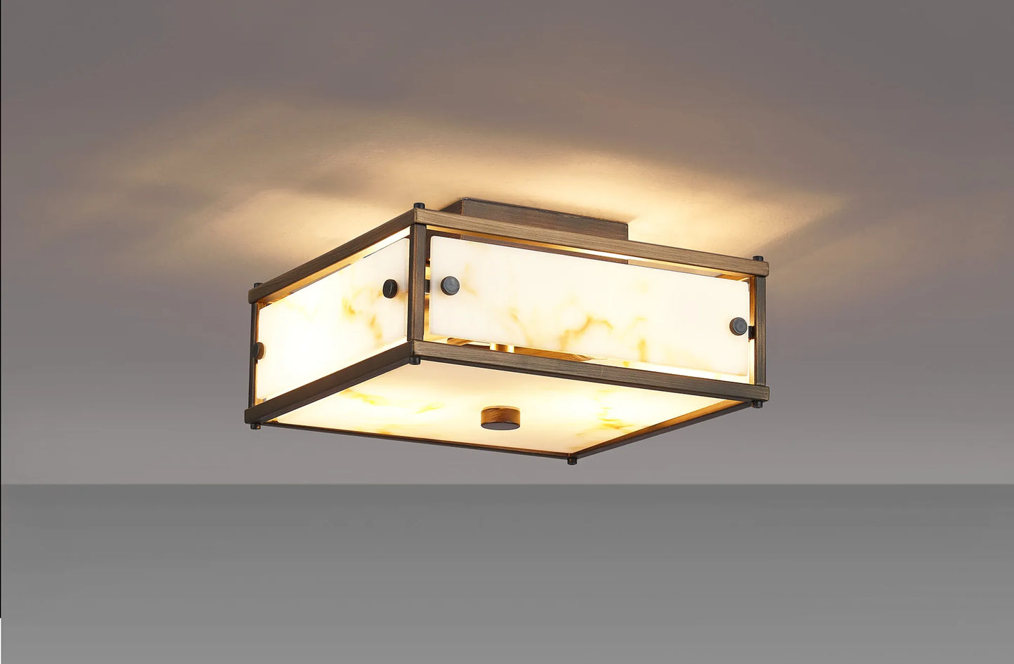 Alba Alabaster Ceiling Light