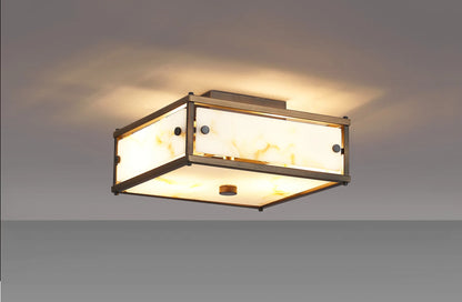 Alba Alabaster Ceiling Light