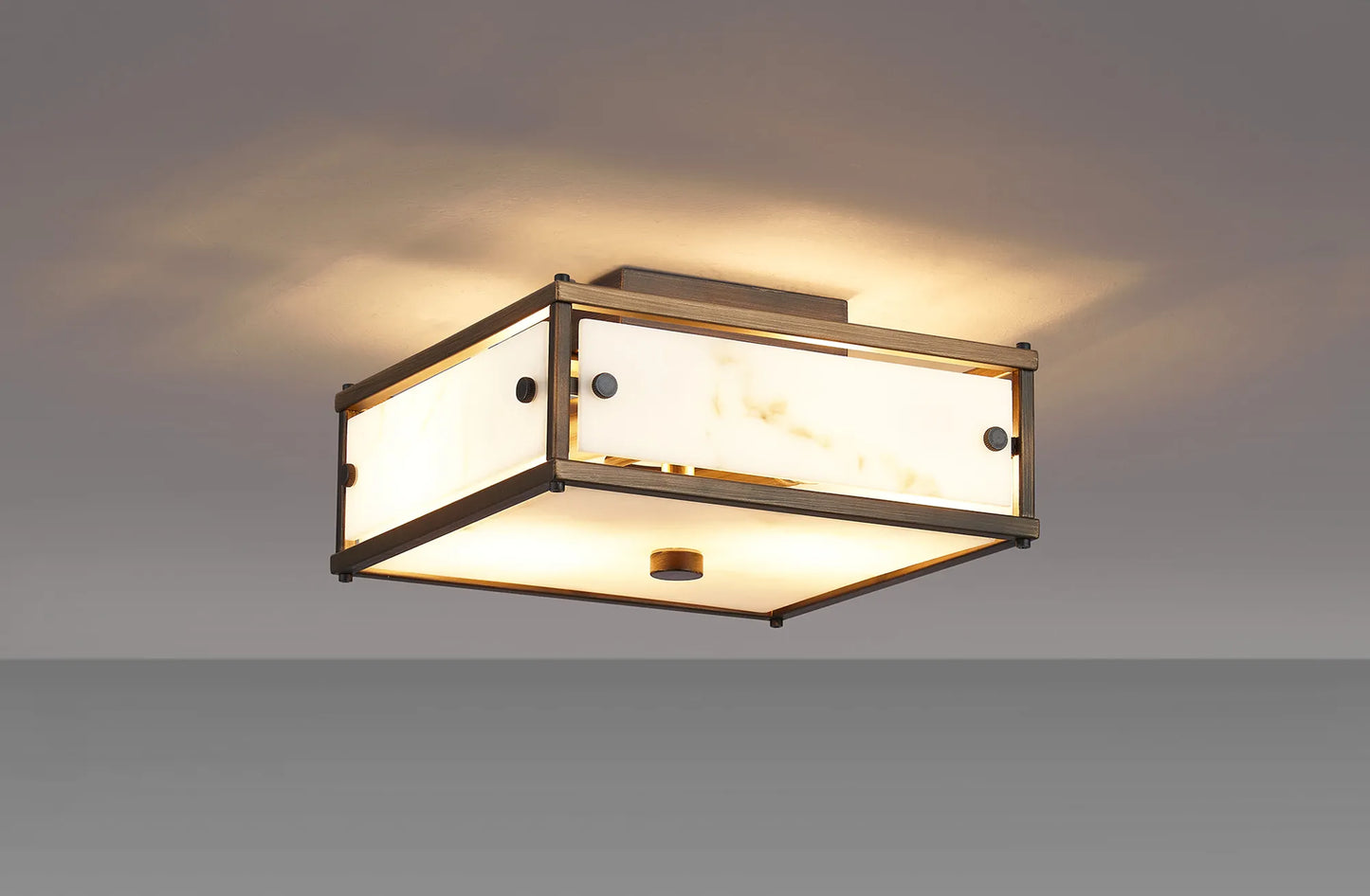 Alba Alabaster Ceiling Light