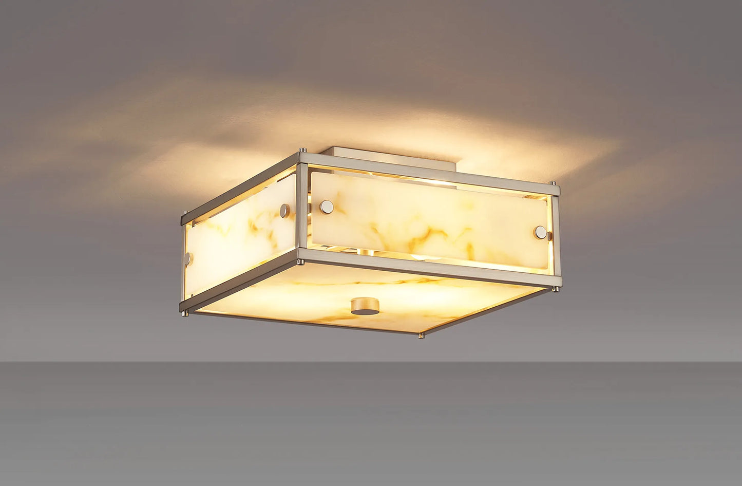 Alba Alabaster Ceiling Light