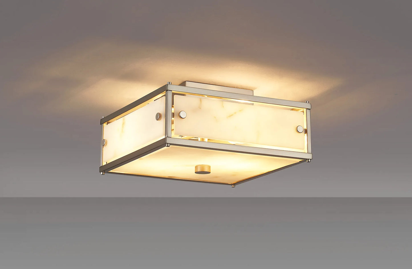 Alba Alabaster Ceiling Light