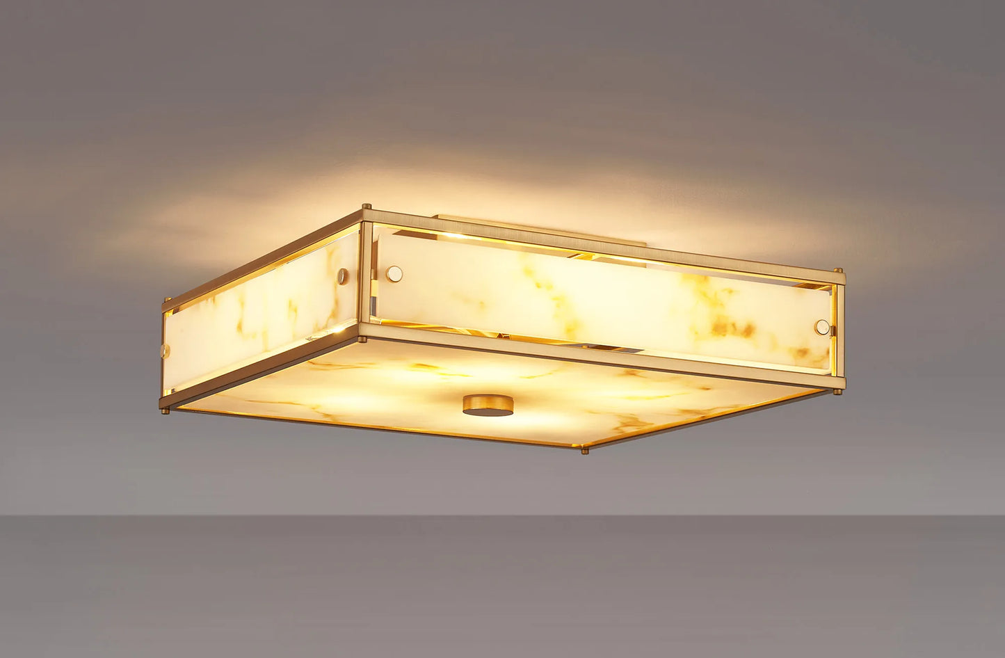Alba Alabaster Ceiling Light