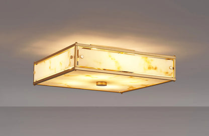 Alba Alabaster Ceiling Light