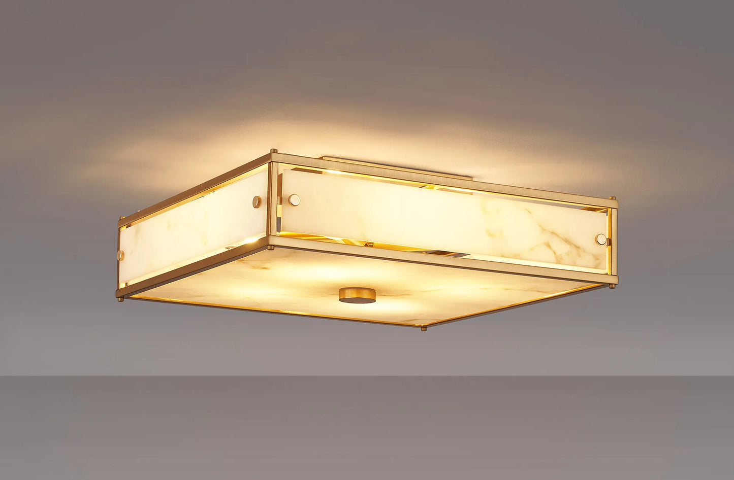 Alba Alabaster Ceiling Light
