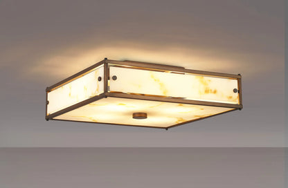 Alba Alabaster Ceiling Light