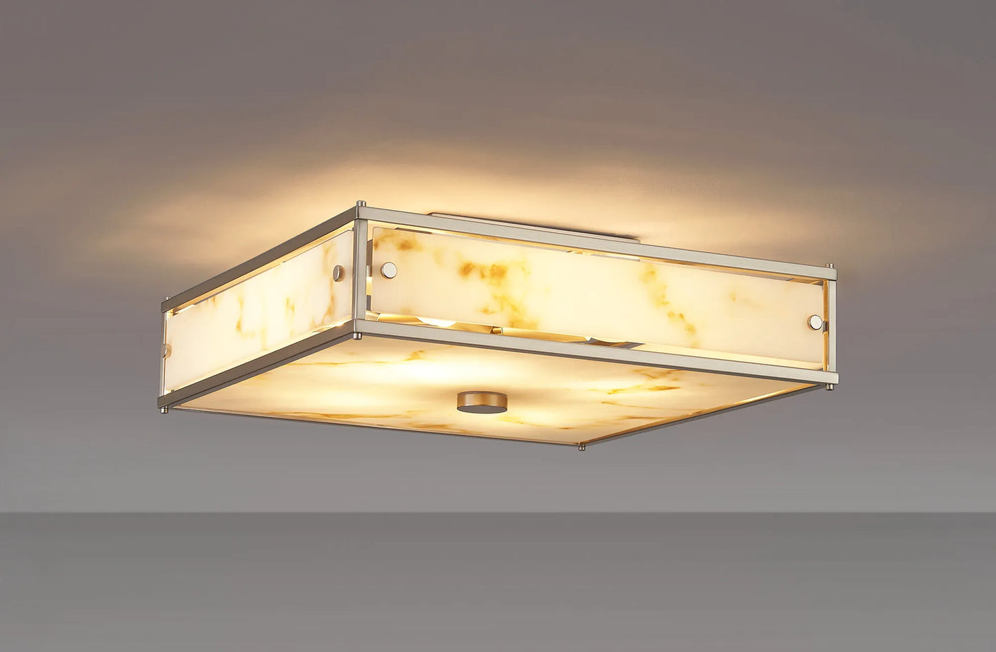 Alba Alabaster Ceiling Light