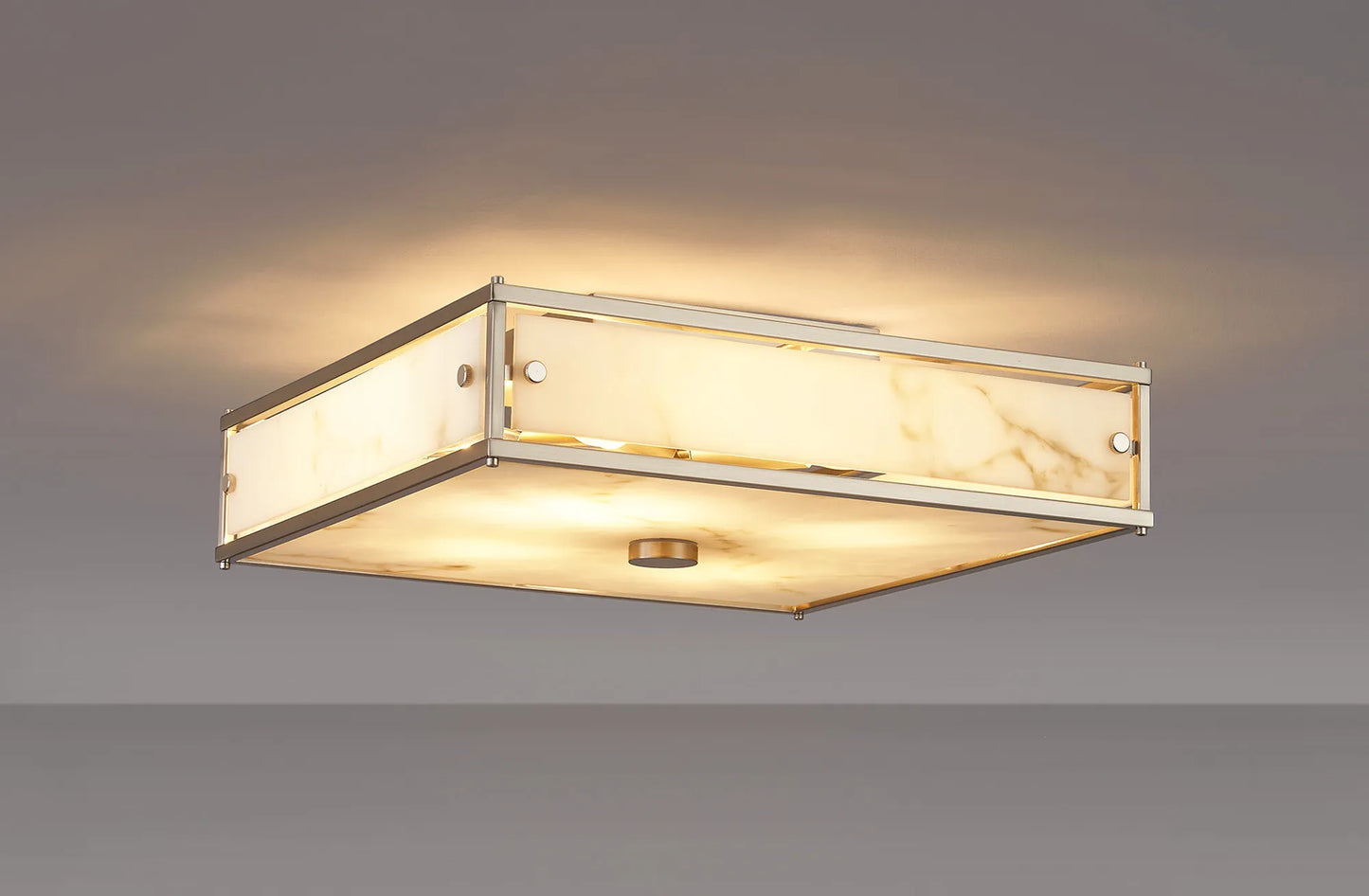 Alba Alabaster Ceiling Light