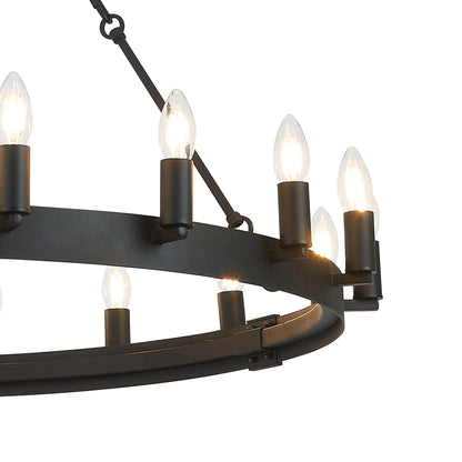 Solenne Multi-Light Semi Flush Pendant