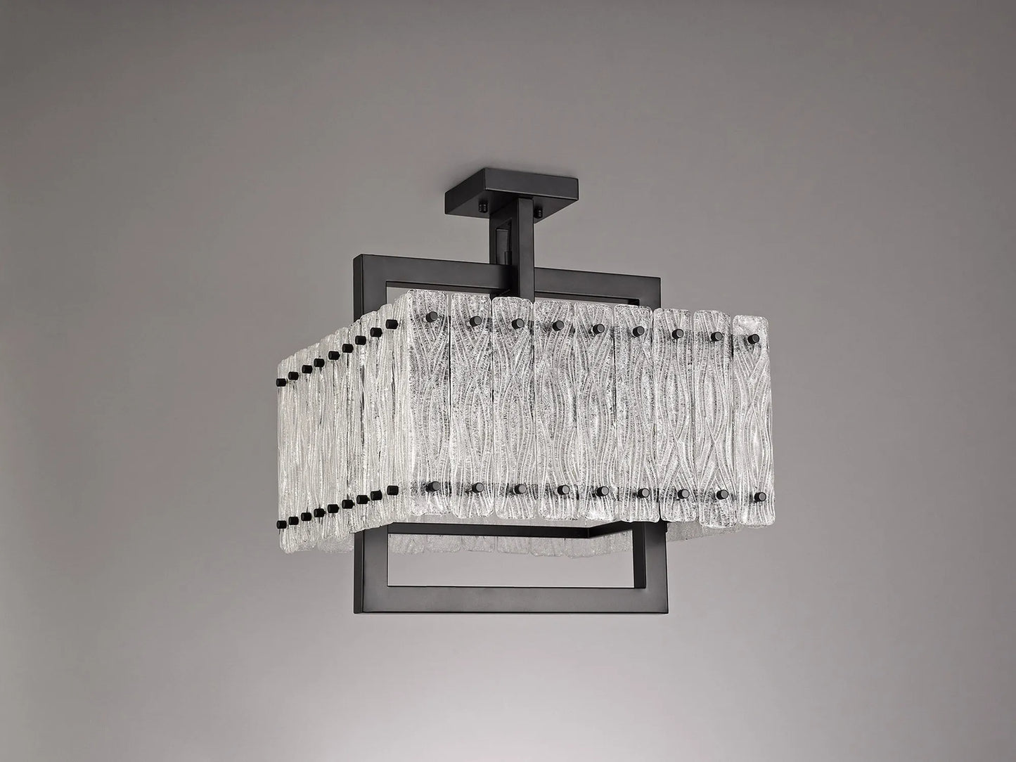 Draven Square Crystal Pendant