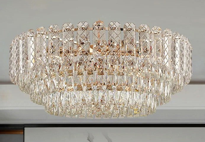 Clarity Flushed Chandelier