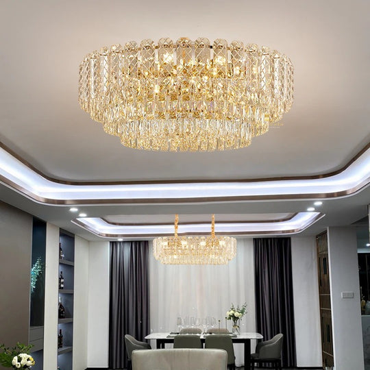 Clarity Flushed Chandelier