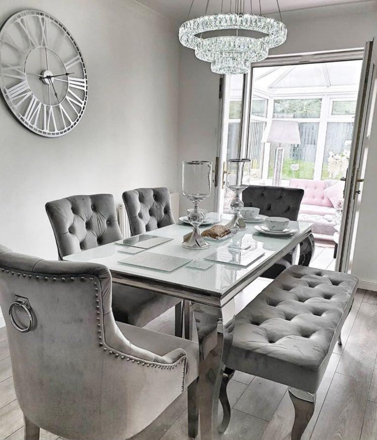 Julianna 3 Ring Modern Crystal Chandelier | Easy Fit