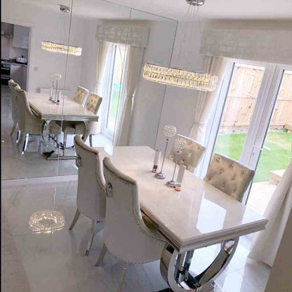 Crystal Ring Chandelier - Chandelier from TL Home