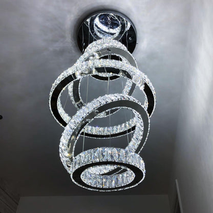 Julianna Chandelier – Five Ring - View 4